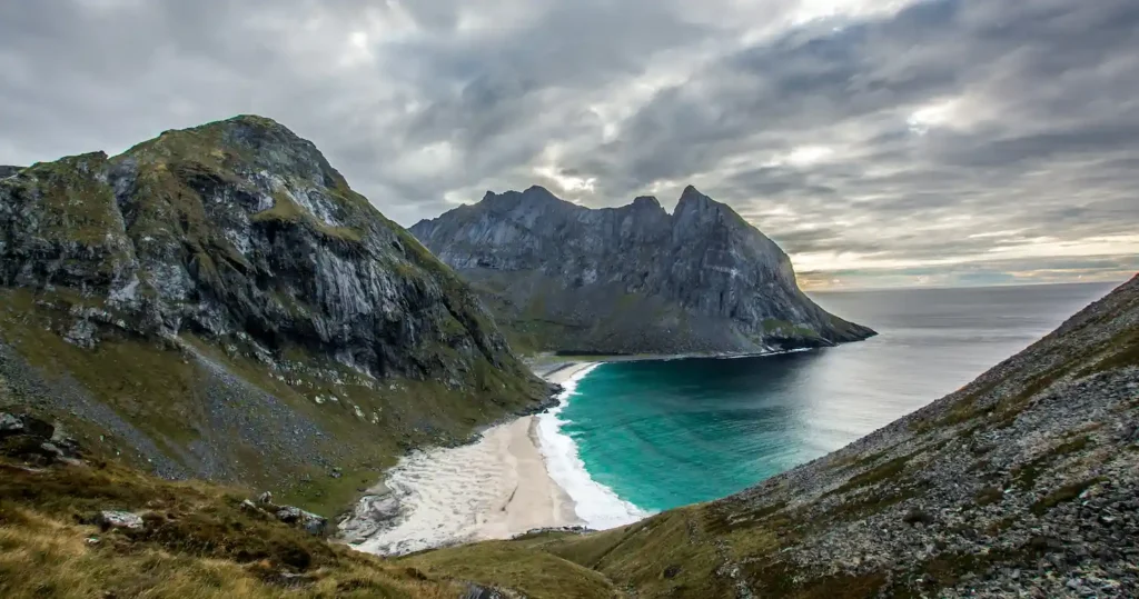kvalvika beach